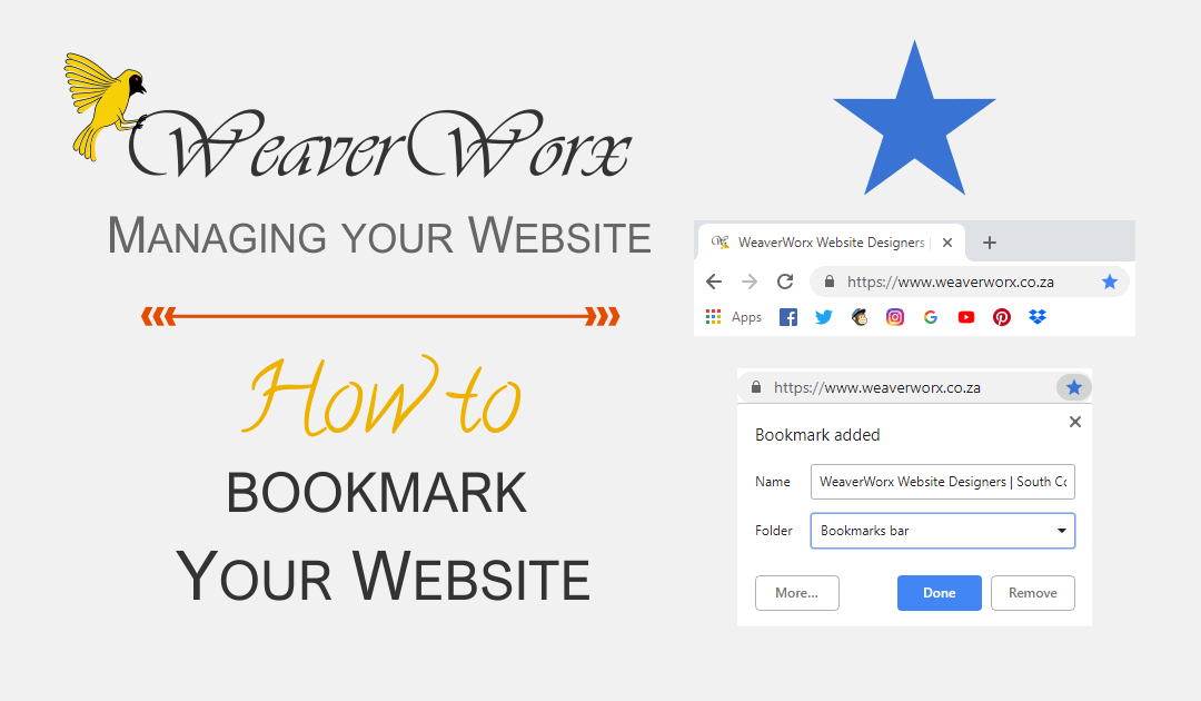 How To Bookmark Your Website Weaverworx Website Designers